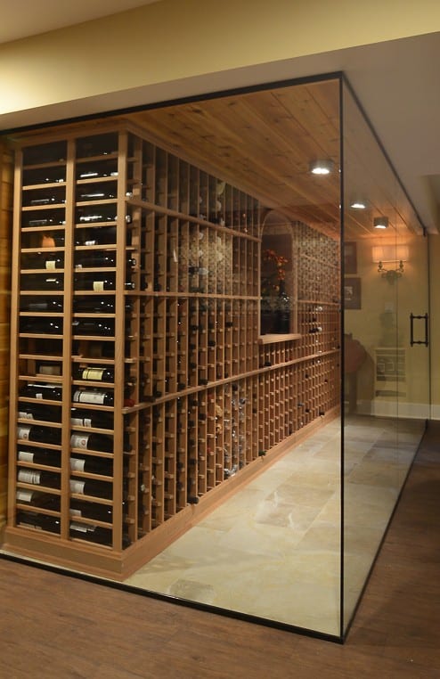 Entertainment Room - Refrigerated Wine Cellar